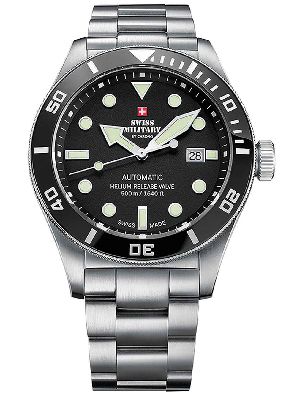 

Часы Swiss Military SMA34075.01 Automatik 44mm 50ATM