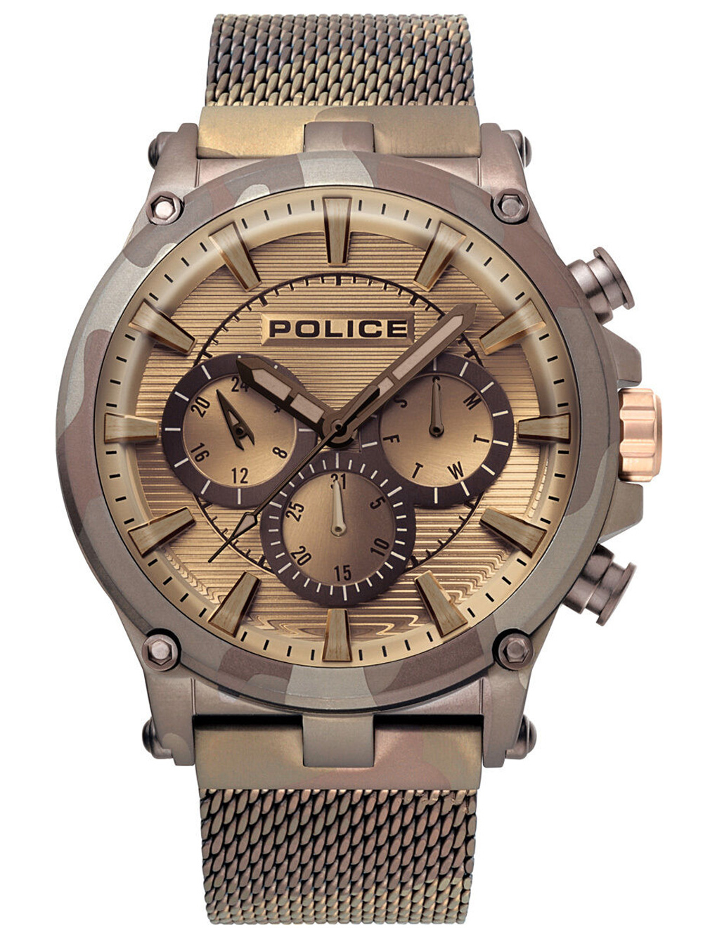 

Часы Police PL15920JSMBN.20MM Taman Herren 46mm 5ATM