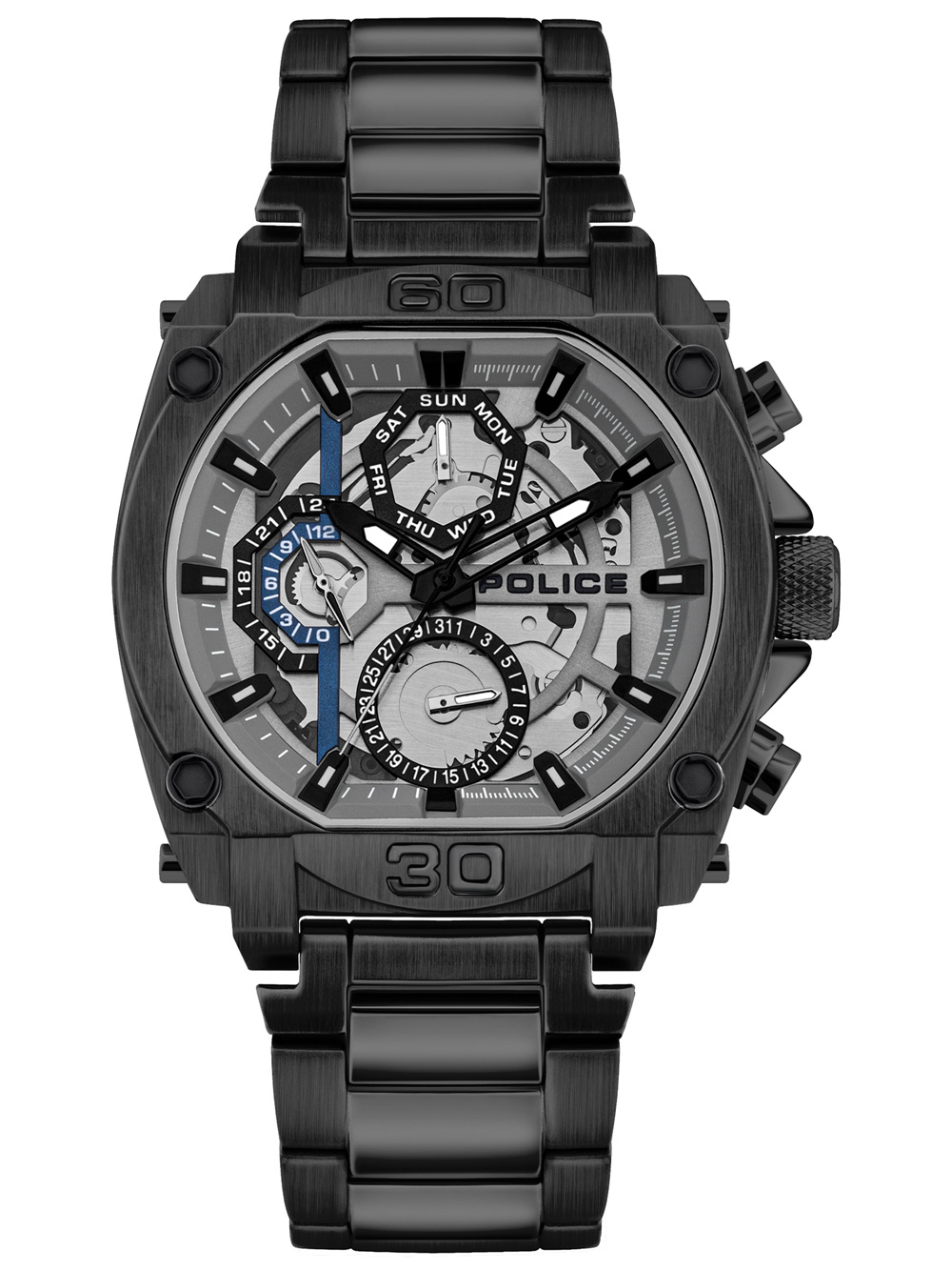 

Часы Police PL15472JSB.13M Norwood Herren 45mm 3ATM