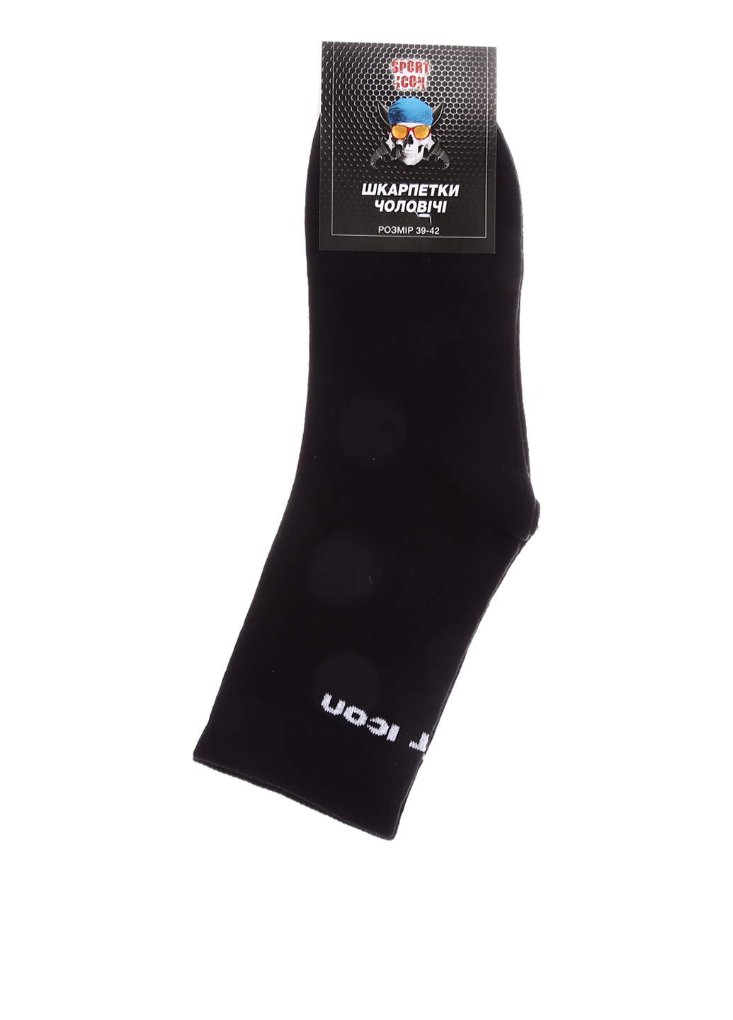 

Шкарпетки Sport Icon 39-42 черный SI 103