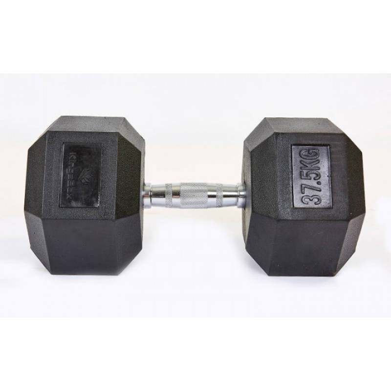 

Гантель гексагональная CrossGym 1х37,5 кг, код: SC-8013-37_5