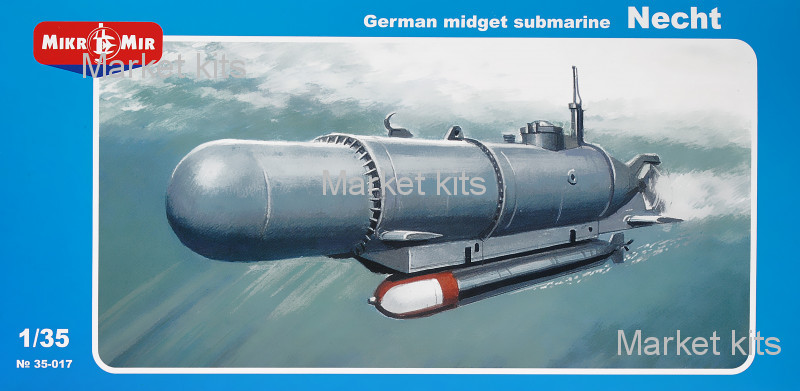 

Немецкая сверхмалая подводная лодка "Necht" 1:35 Micro-Mir (MM35-017)