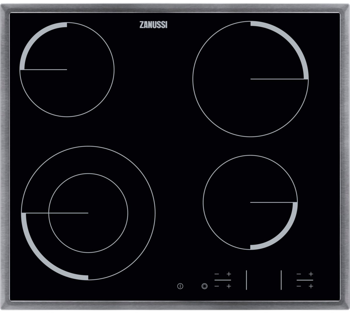 

Варочная поверхность электрическая ZANUSSI ZEV56341XB