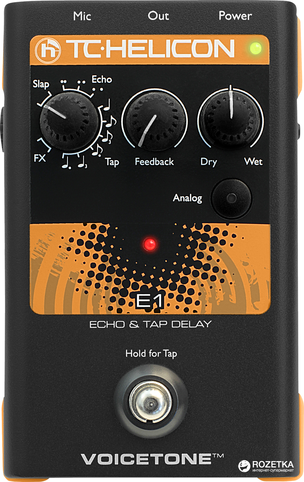 

Вокальный процессор TC-Helicon VoiceTone E1