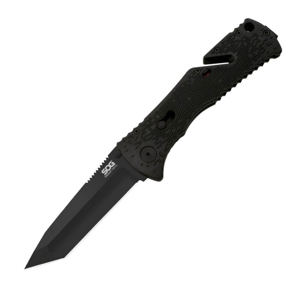 

Нож SOG Trident Tanto Black TiNi (TF7-CP)