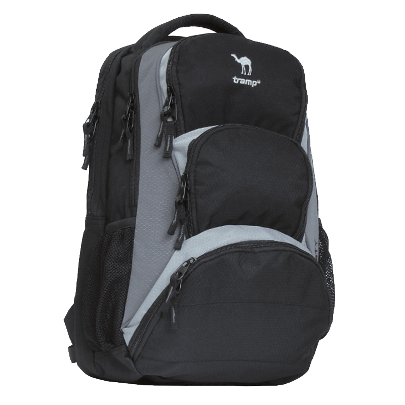 

Рюкзак Tramp TRUSTY TRP-006 (30л), черный-серый