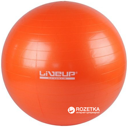 

Фитбол LiveUp Gym Ball 55 см Orange (LS3221-55o)