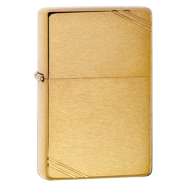

Запальничка Zippo 240 Vintage Brushed Fin Brass