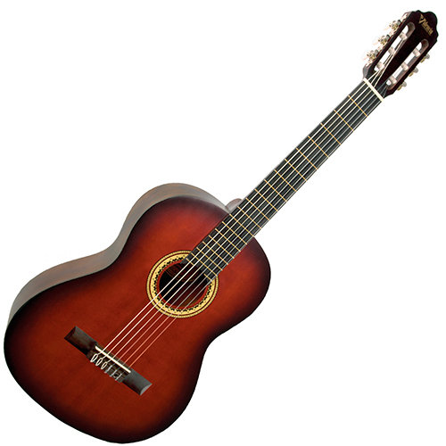 

Классическая гитара Valencia VC204 (размер 4/4) Classic Sunburst