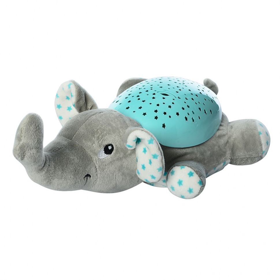 

Ночник с проектором ночного неба SlumberBuddies музыкальный (Слон серый) (JLD333-31A)