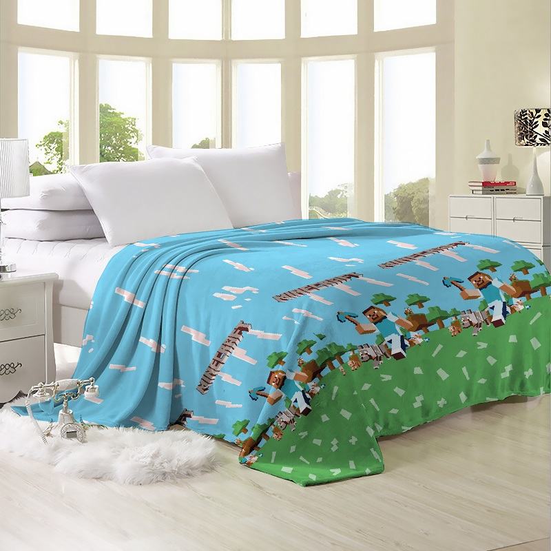 

Детский плед Майнкрафт CottonTwill 200х220 см Разноцветный 000015088