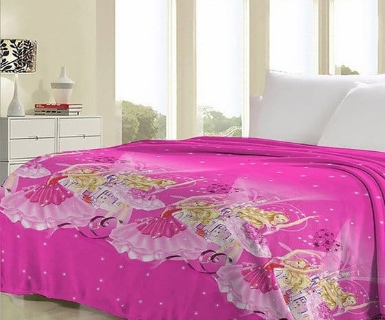 

Плед детский Барби CottonTwill 180х210 см Розовый 000015132