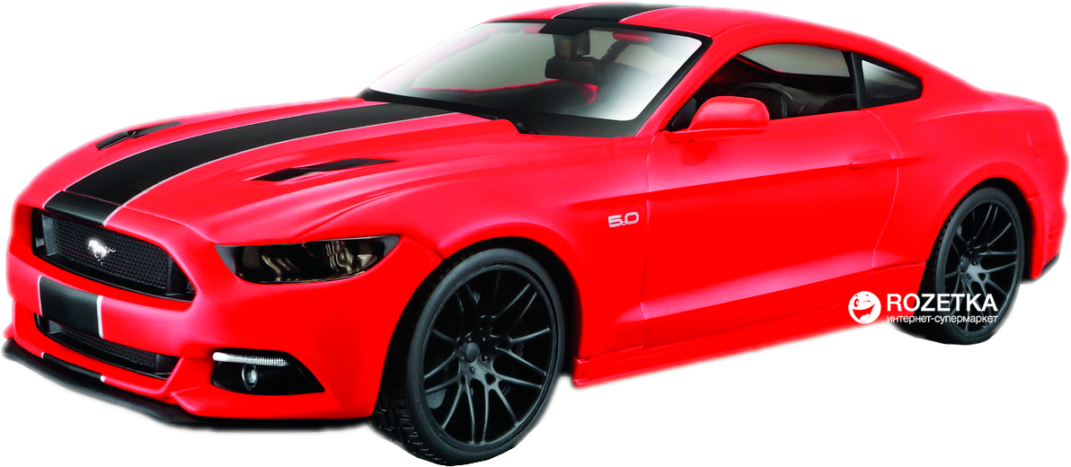 

Автомодель Maisto (1:24) 2015 Ford Mustang GT Тюнинг Красный (31369 red)