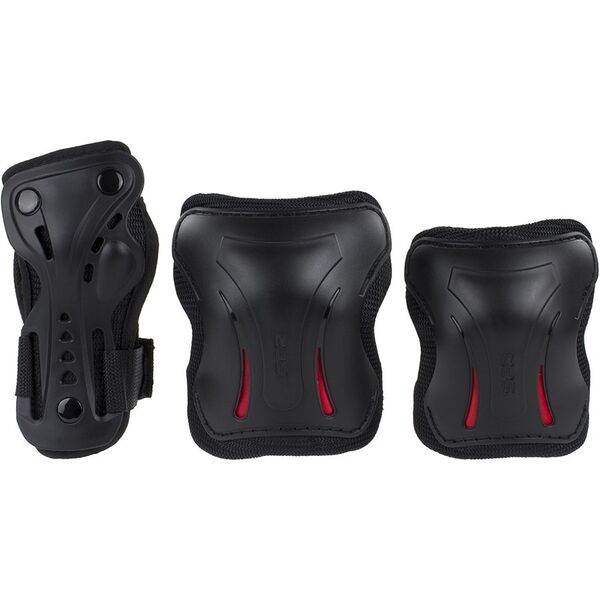 

Защита набор для роликов скейта велосипеда SFR Essentials Jr black M