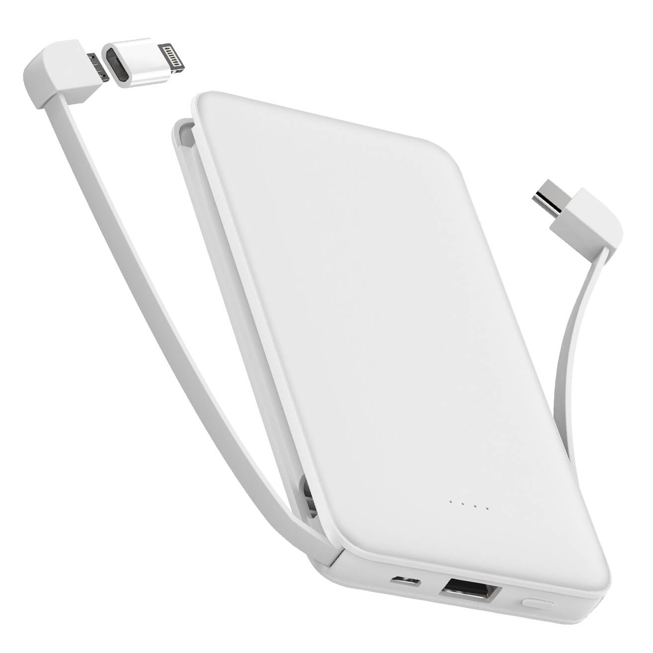 

УМБ Power Bank (повербанк) ZIZ Белый 10000 мАч