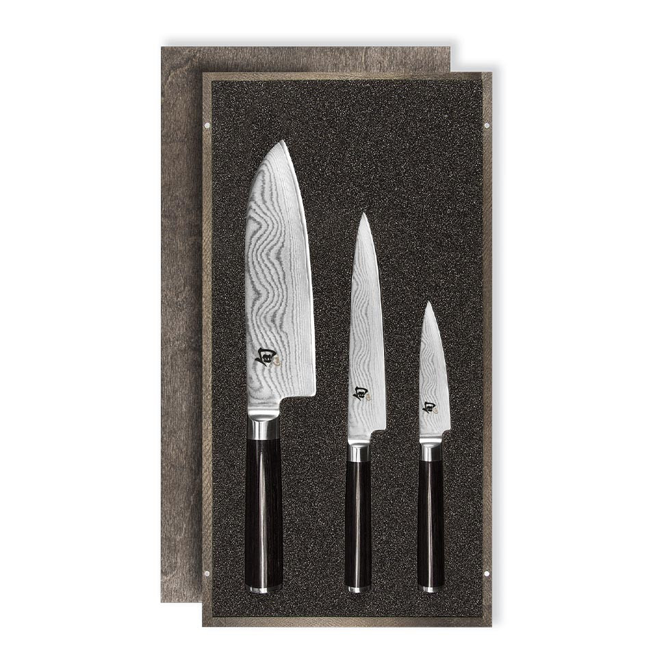 

Набор ножей в футляре KAI Shun Classic (3 шт)