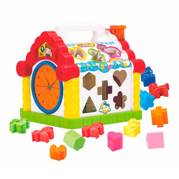 

Игрушка Веселый домик Hola Toys 23х22,5х22 см Разноцветный 000013465