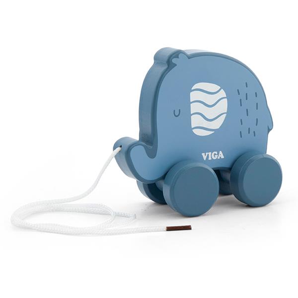 

Каталка Слон Viga Toys 10,8х10,4х5,3 см Синий 000013440