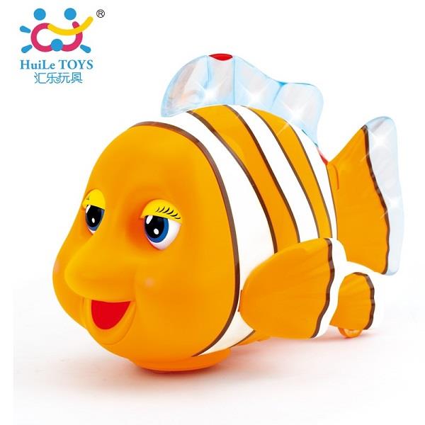

Игрушка Рыбка-клоун Huile Toys 23х15х13 см Желтый 000013467