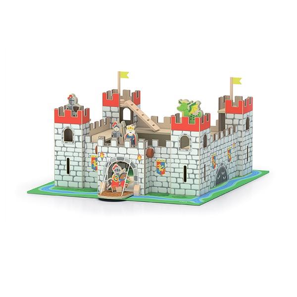 

Игровой набор Деревянный замок Viga Toys 56х50х21,5 см Разноцветный 000013191
