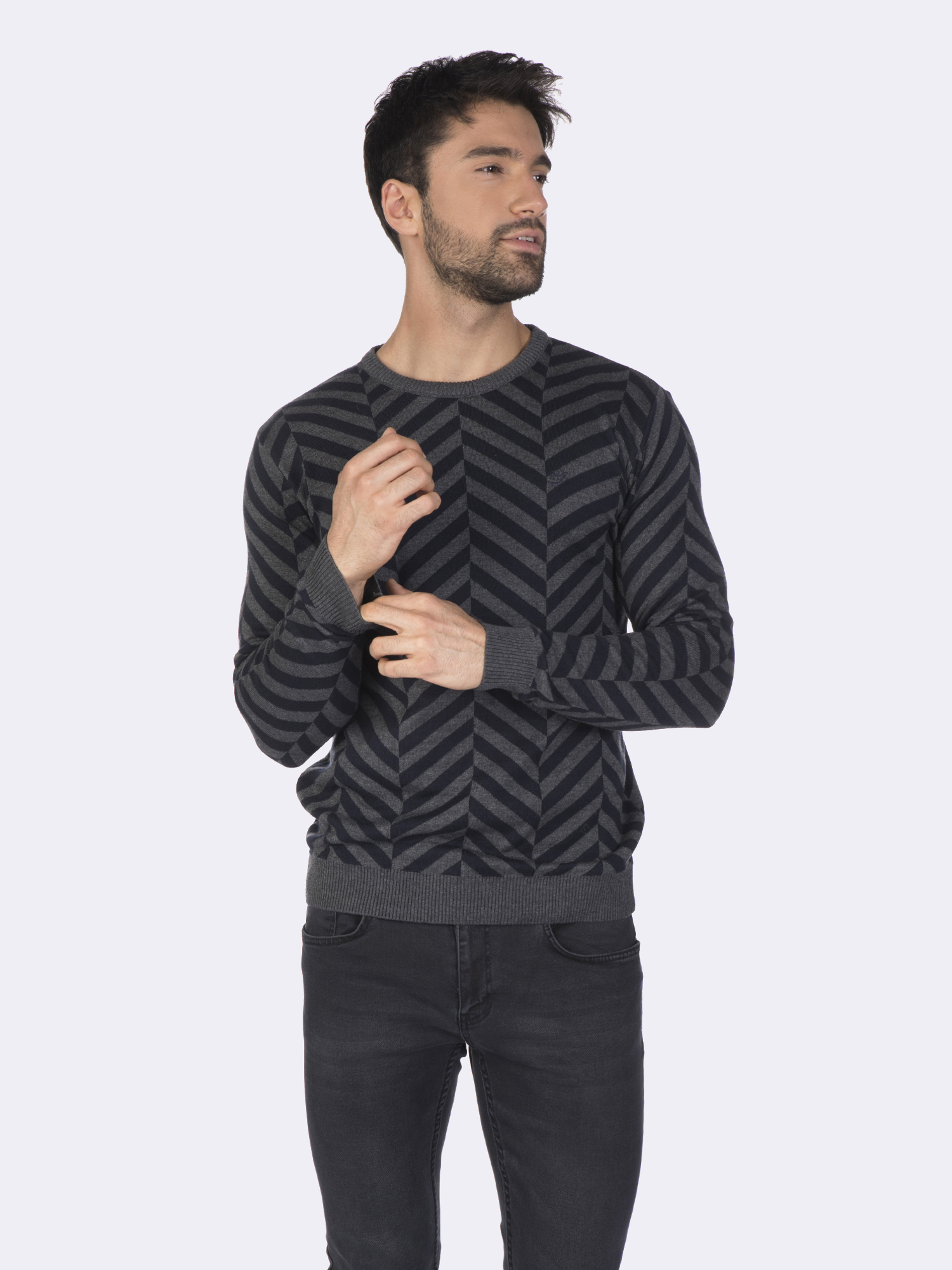

Мужской Джемпер FELIX HARDY Синий 2XL