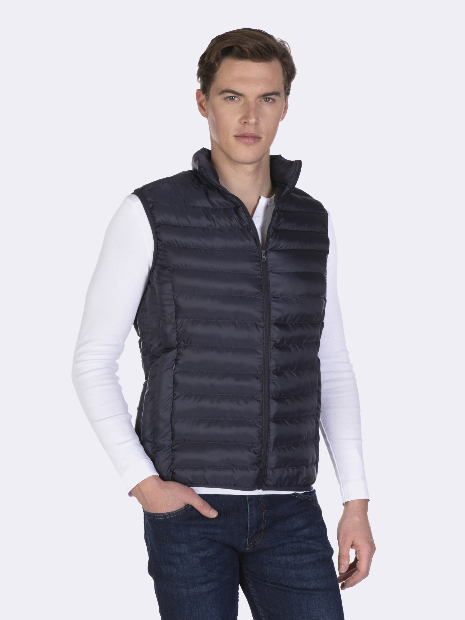 

Мужская Жилетка FELIX HARDY Синяя 2XL