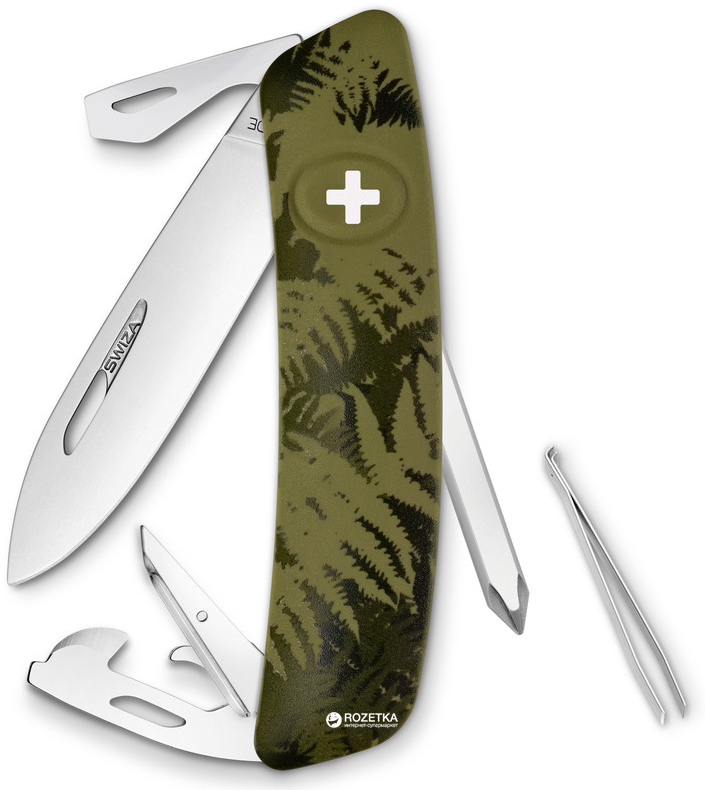 

Швейцарский нож Swiza C04 Silva Khaki (KNI.0040.2050)