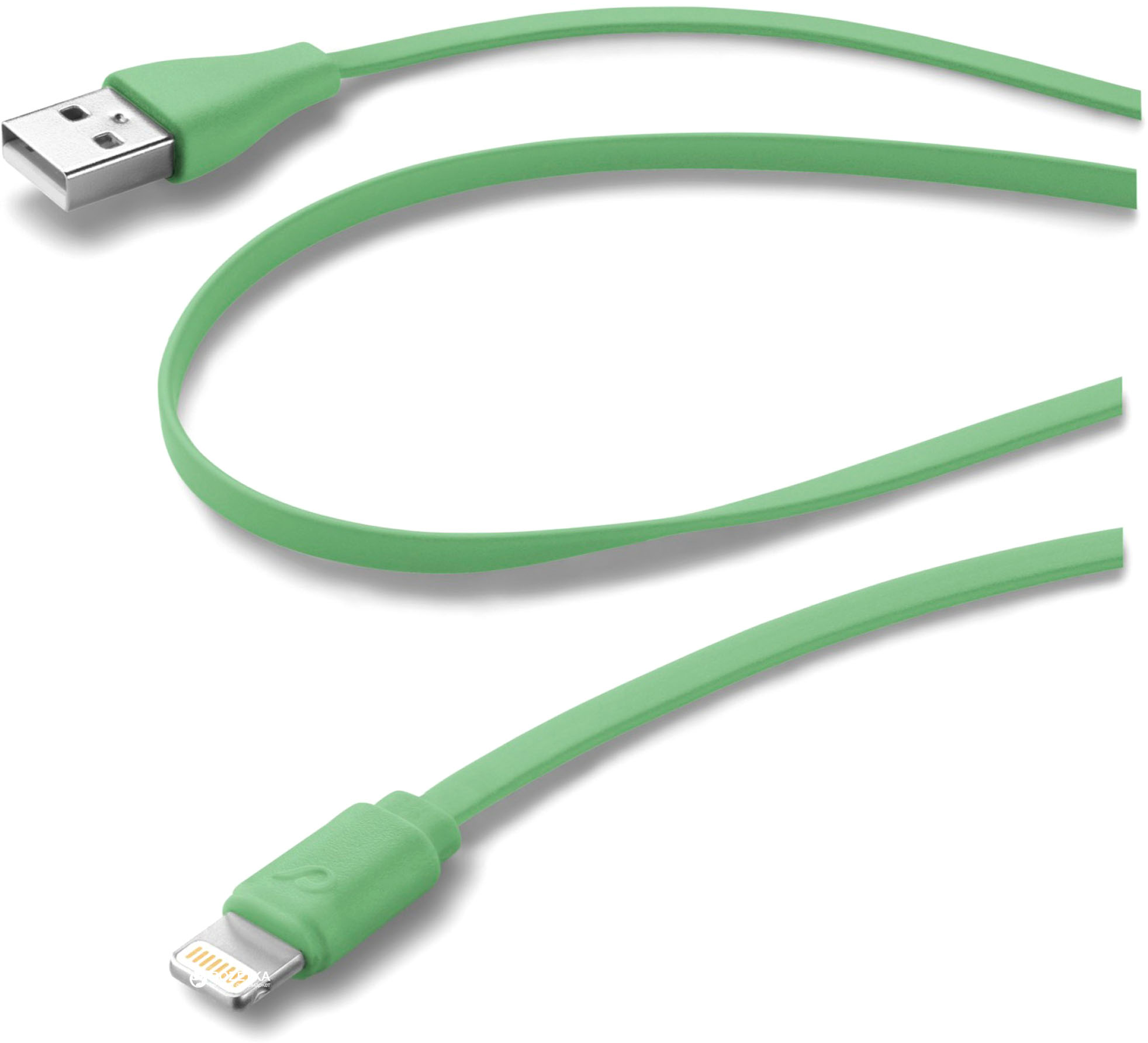 

Кабель Cellular Line Lightning 1 м Green