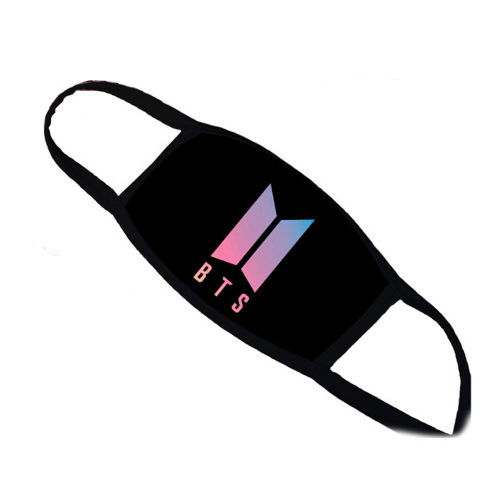 

Маска Seta Decor c Мордочкой BTS Pink K-Pop черная (6887)