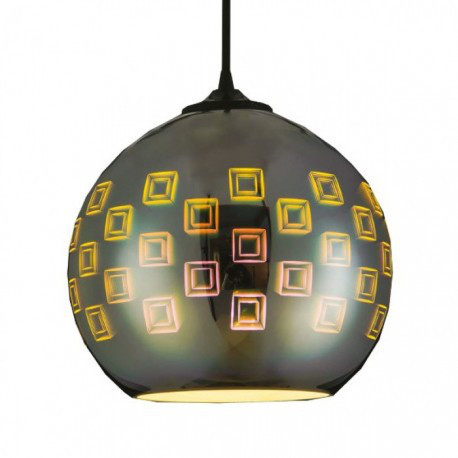 

Светильник подвесной Horoz 3D Spectrum Chrome круг Е27 (59269)