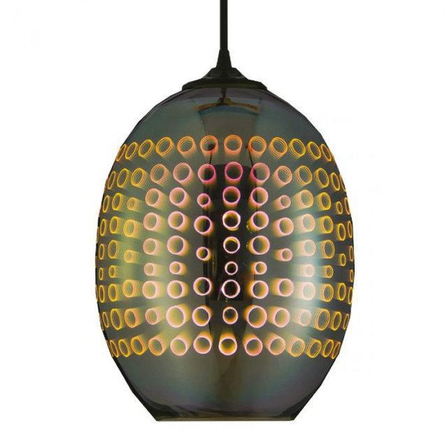 

Светильник подвесной Horoz 3D Radian Chrome овал Е27 (59266)