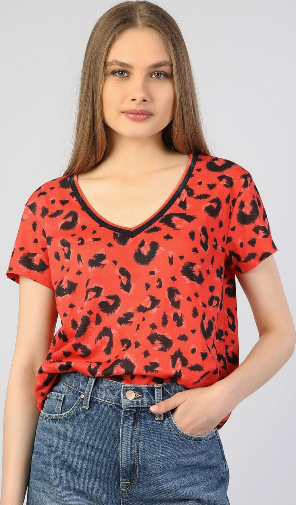 

Футболка Colin's CL1046133RED, Футболка Colin's CL1046133RED XS
