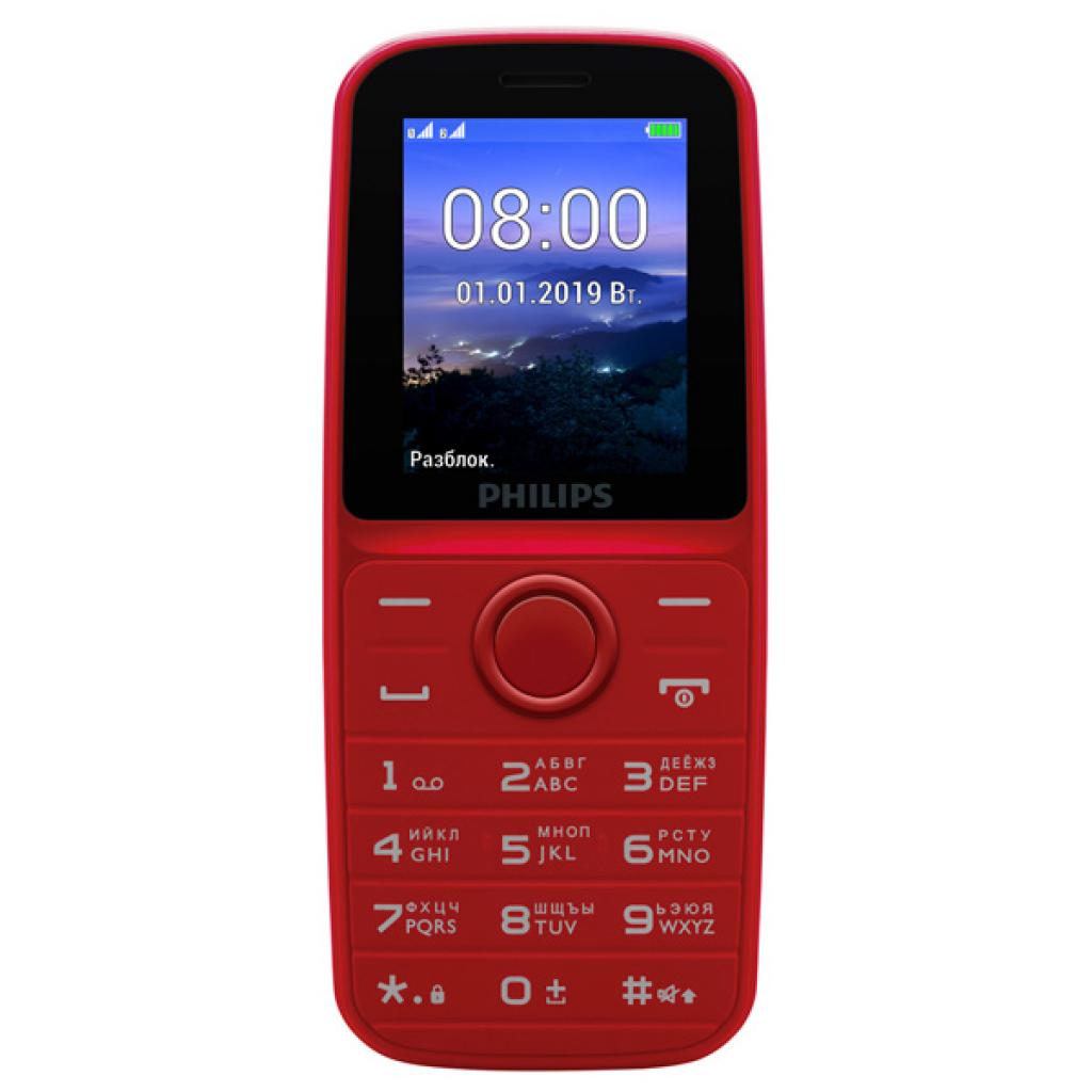 Мобильный телефон Philips Xenium E109 Red – отзывы покупателей | ROZETKA