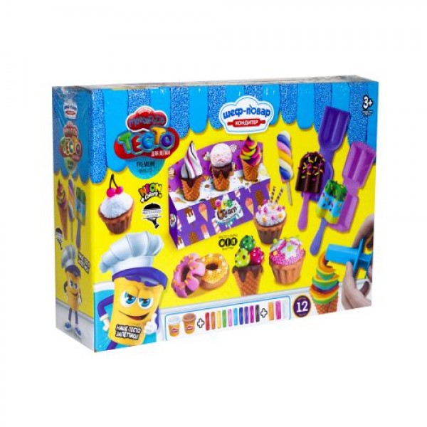 

Тесто для лепки Dankotoys Master-Do Шеф-Повар Кондитер (рус) TMD-10-03