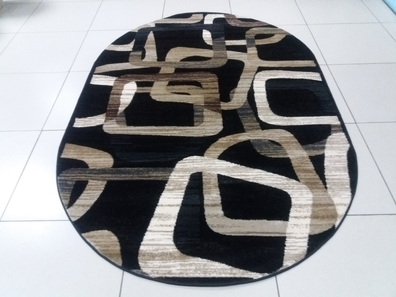

Ковер ACCENT 2,00x5,00 Овал (ACCENT 6952 BLACK)