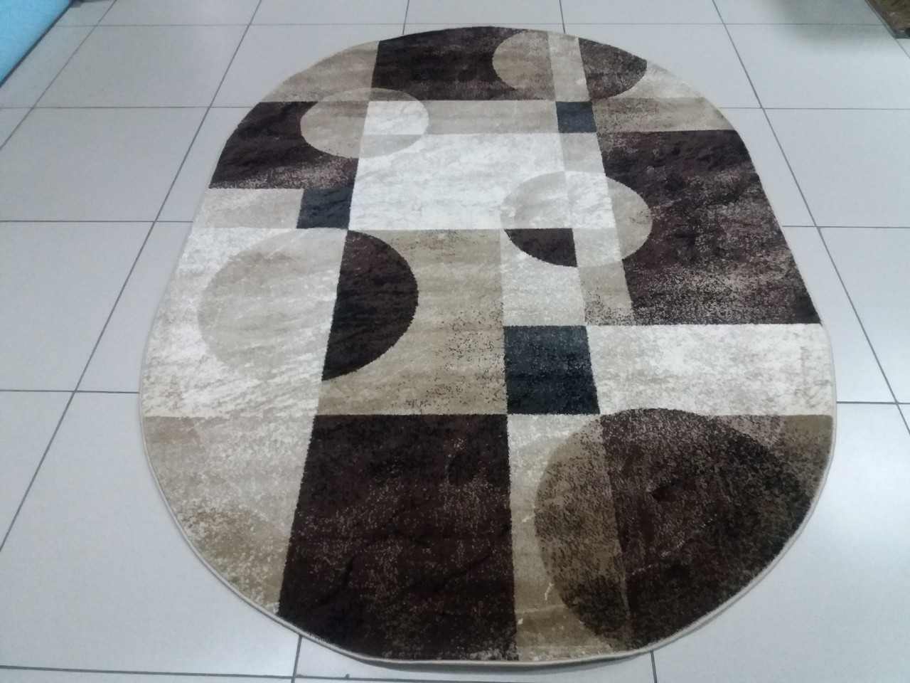 

Ковер ACCENT 1,20x2,00 Овал (ACCENT 6326 Brown)