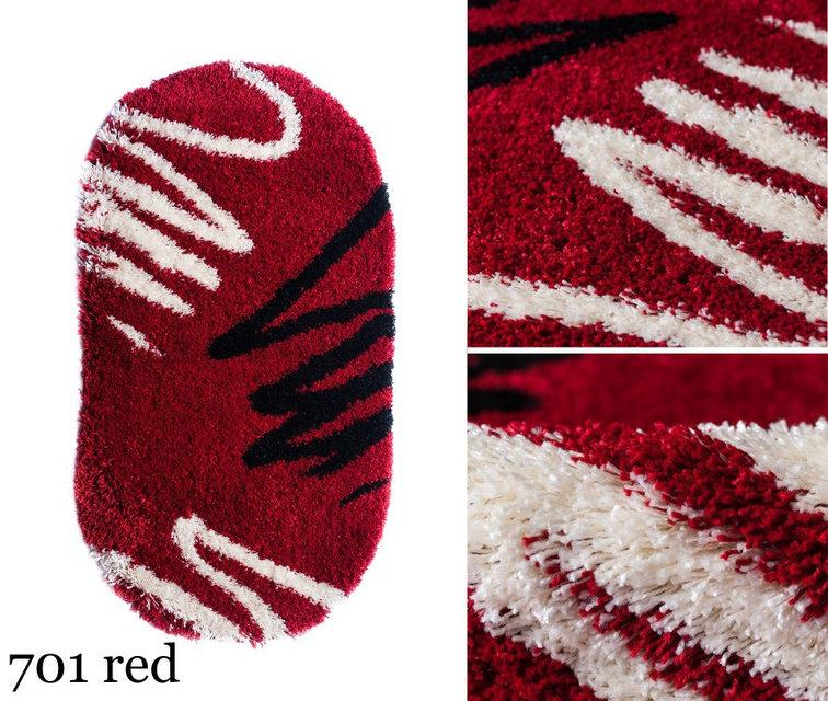 

Ковер EZEL SHAGGY 701 Red 1,30x2,00 Овал