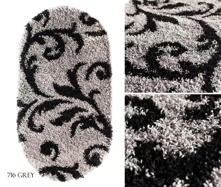 

Ковер EZEL SHAGGY 716-GREY 0,80x1,50 Овал