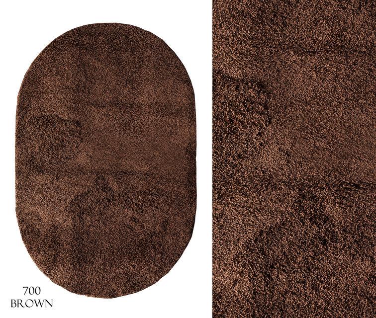 

Ковер EZEL SHAGGY 700 BROWN 2,50x5,00 Овал