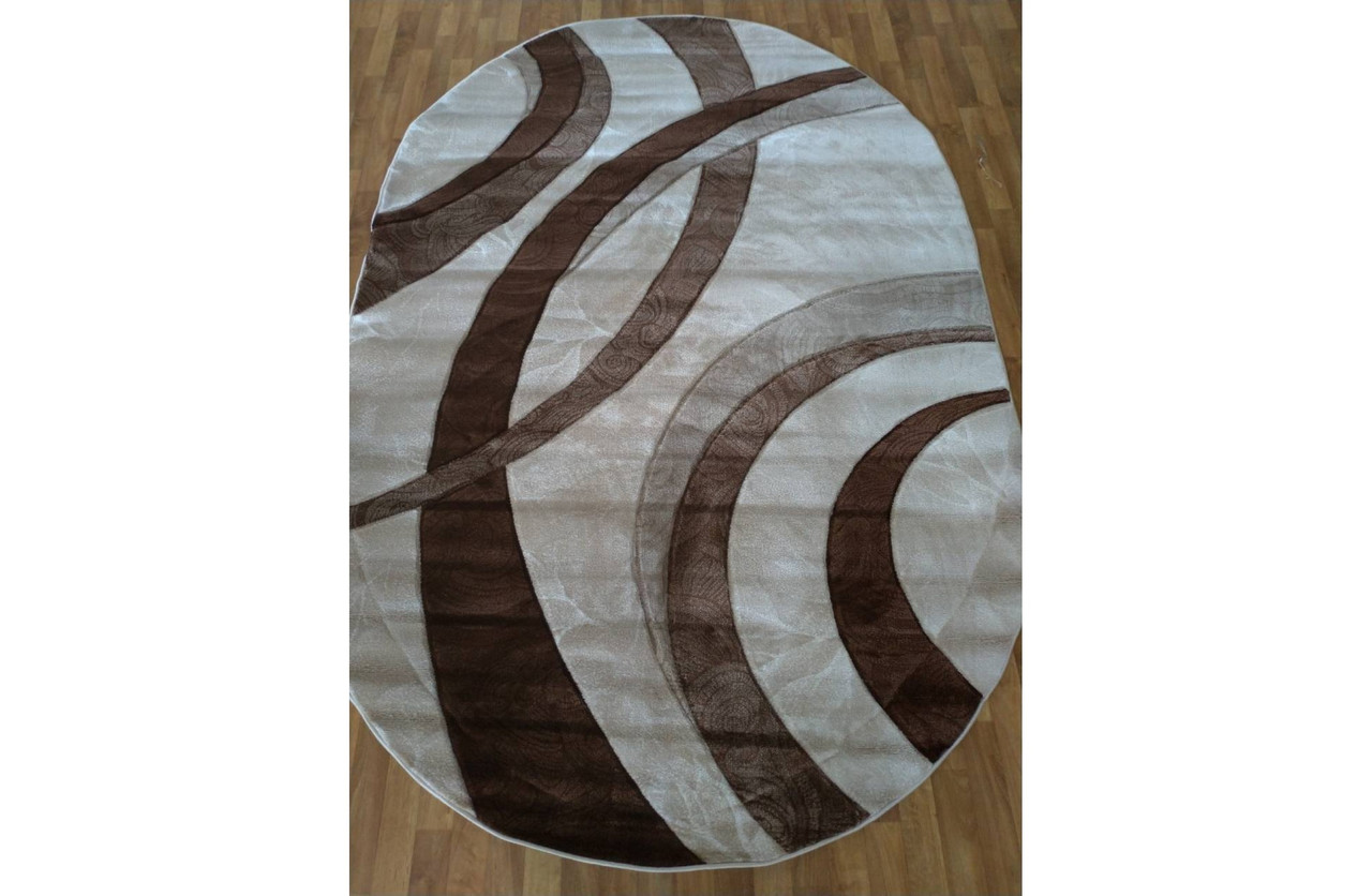 

Ковер стриженный Greencarpet MERAL 0571 CREAM 2,50x3,50 Овал