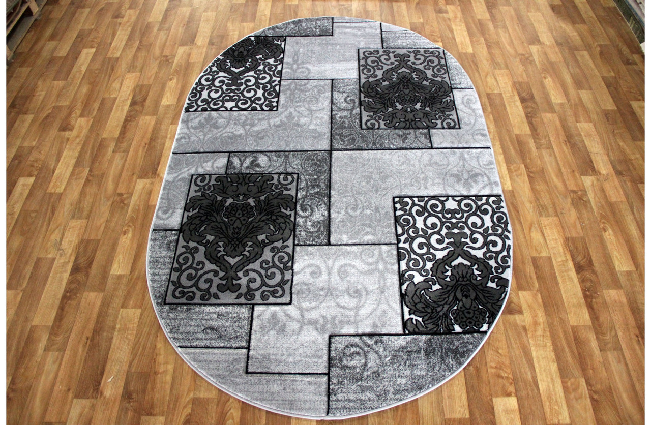 

Ковер стриженный Greencarpet MERAL 1682 GREY 2,50x3,50 Овал