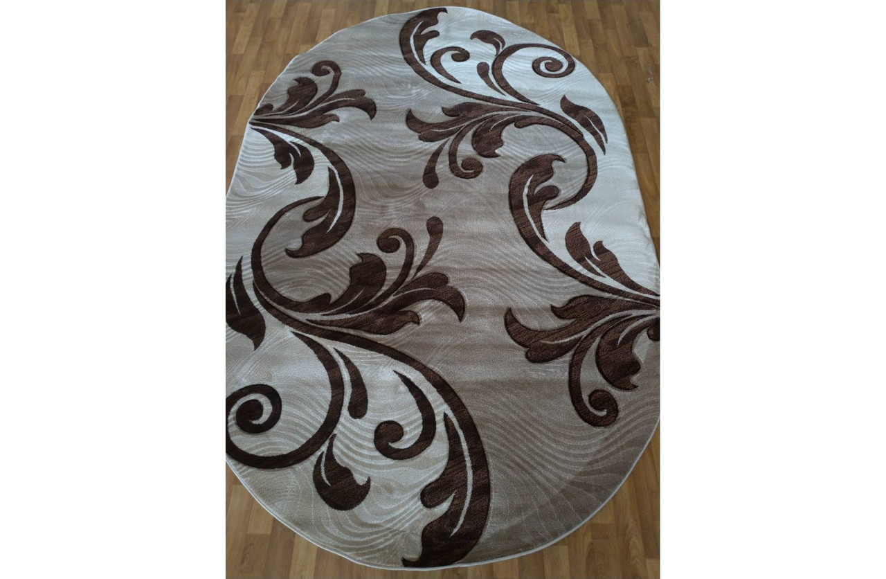 

Ковер стриженный Greencarpet MERAL 5027 TOPRAK 1,50x4,00 Овал