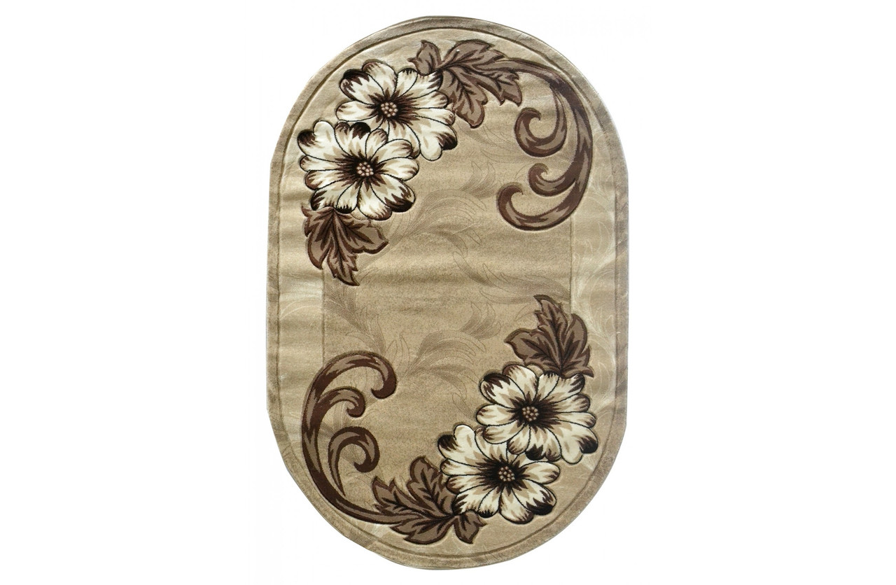 

Ковер стриженный Greencarpet MERAL 131 TOPRAK 1,80x2,70 Овал