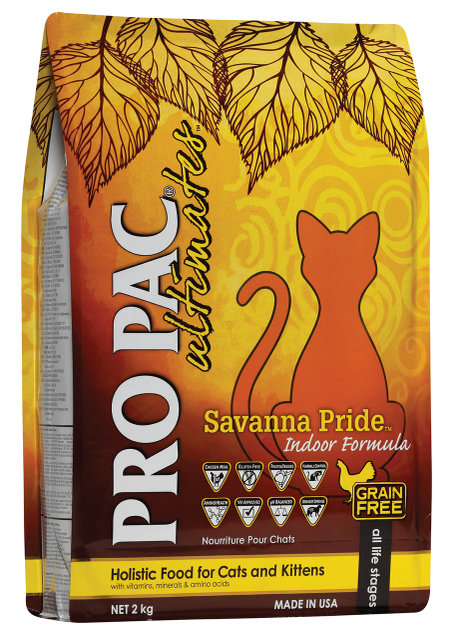 

Сухий корм для котів Pro Pac CAT Savanna Pride Indoor Formula 2 кг