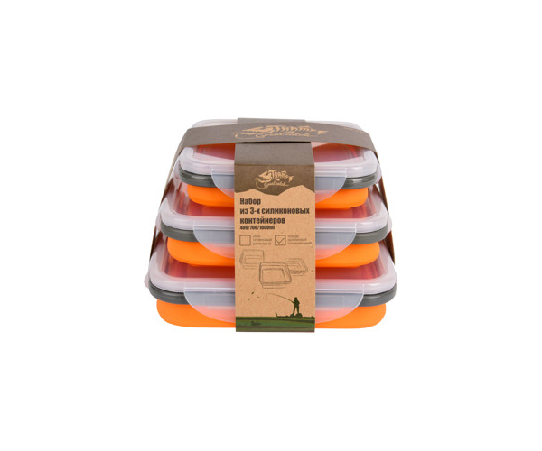 

Контейнер для еды Tramp TRC-089 -orange 400/700/1000 мл (арт.123417360701)