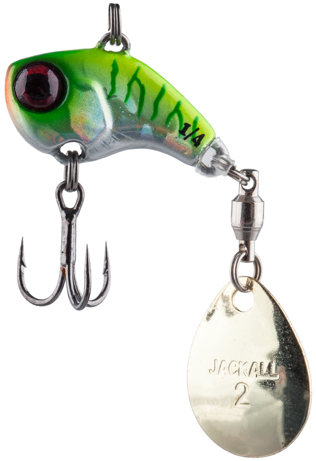 

Тейл Jackall Deracoup -спиннер 1/4oz HL Chartreuse Back Tiger (арт.123416991575)