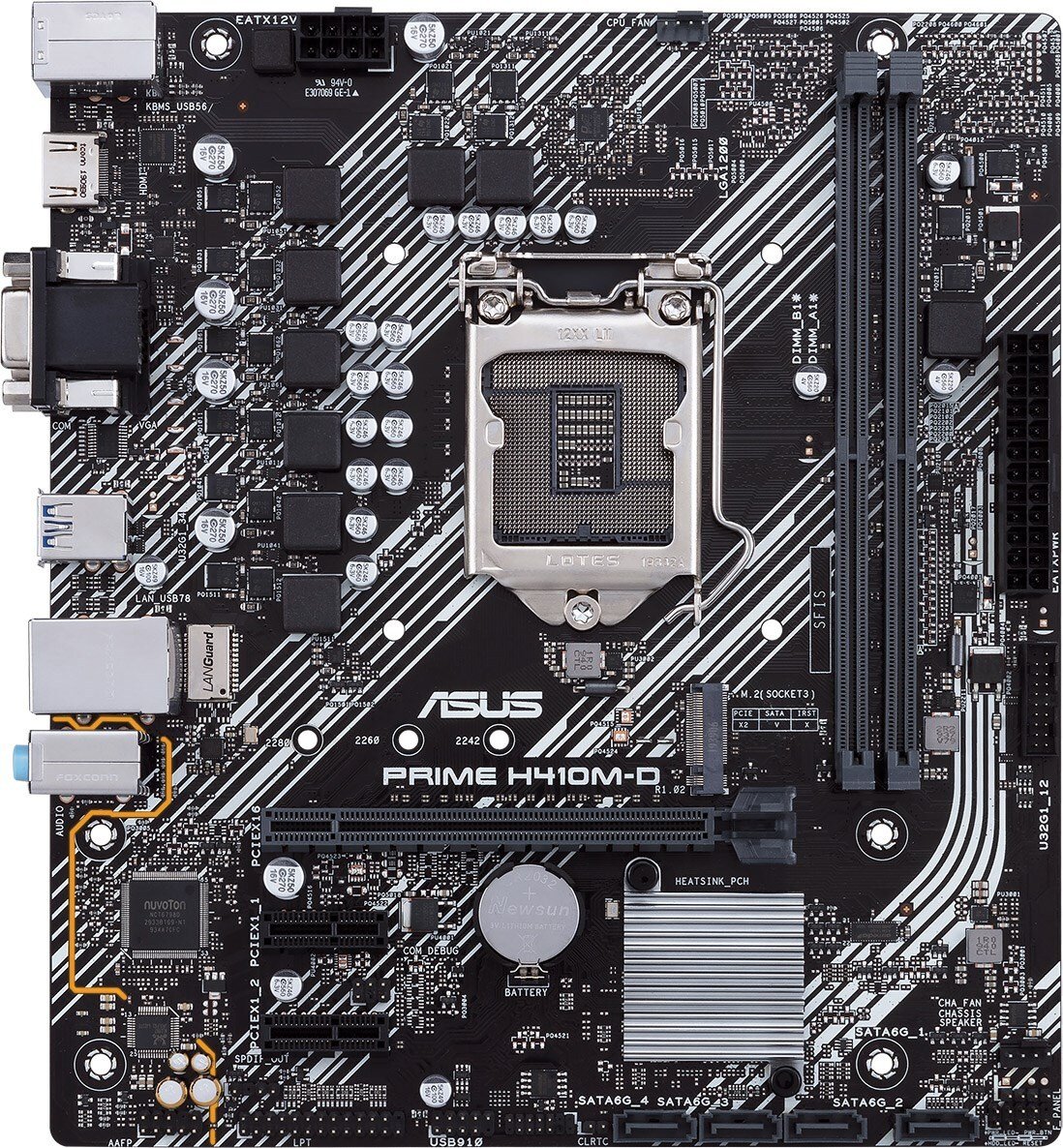 

Материнская плата ASUS PRIME H410M-D