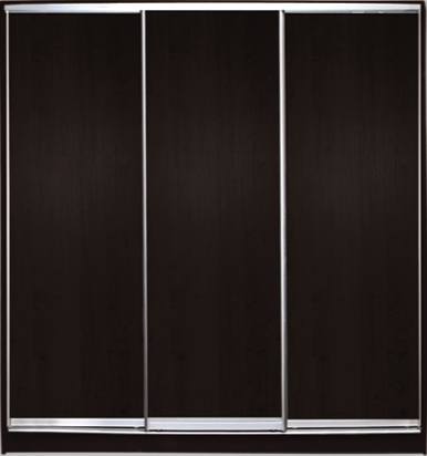 

Шкаф купе Luxe Studio Стандарт-1 ДСП 2200x2300x450 трехдверный