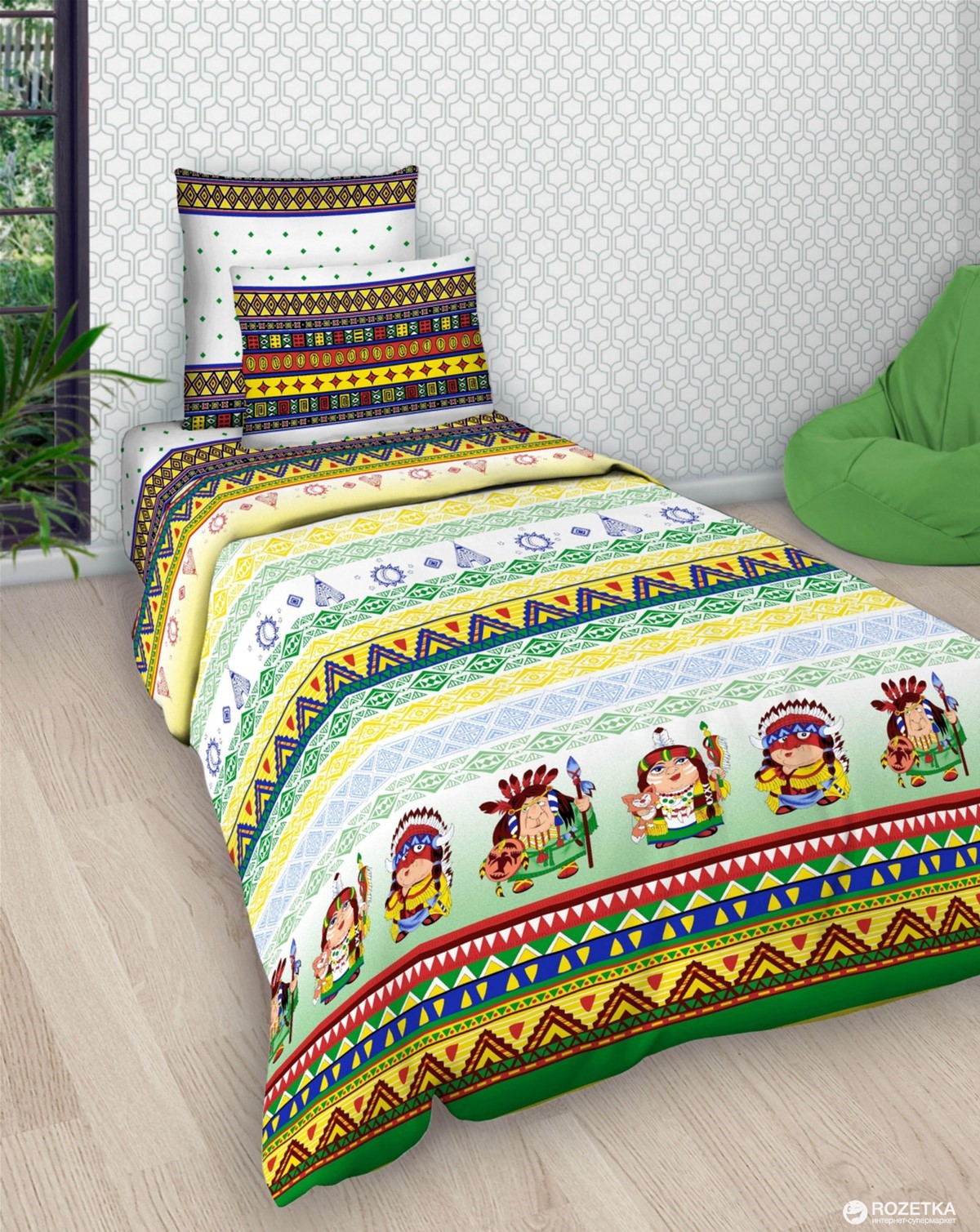 

Комплект постельного белья Novita Бязь 3-D 5753-1 150х215 Combi