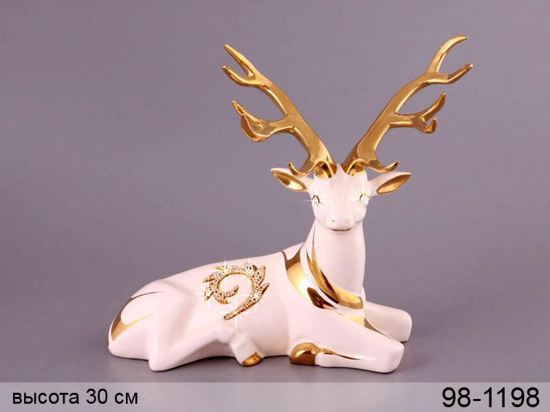 

ФИГУРКА «ОЛЕНЬ JONNI» 30 см Lefard 3349-BR-1181